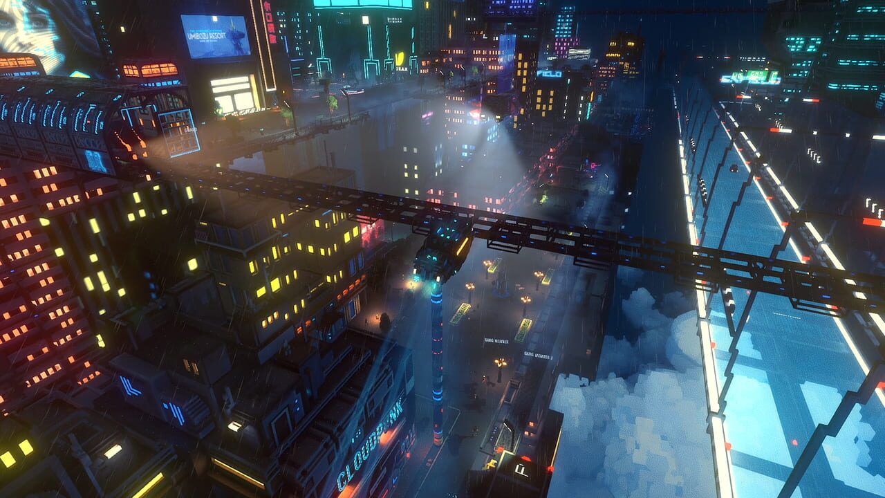 Screenshots von Cloudpunk