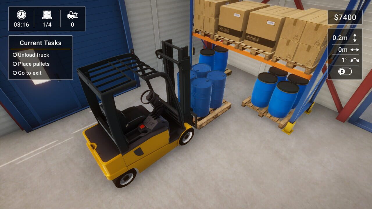 Screenshots von Forklift Simulator 2023