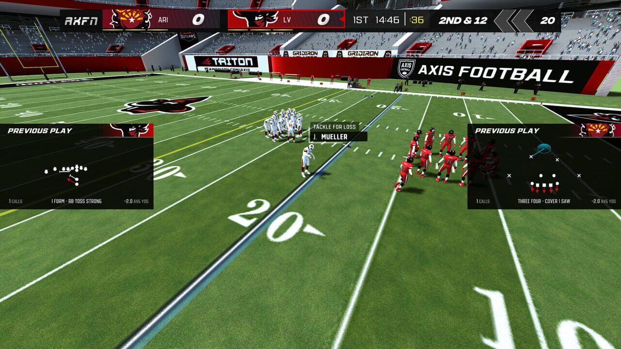 Screenshots von Axis Football 2024