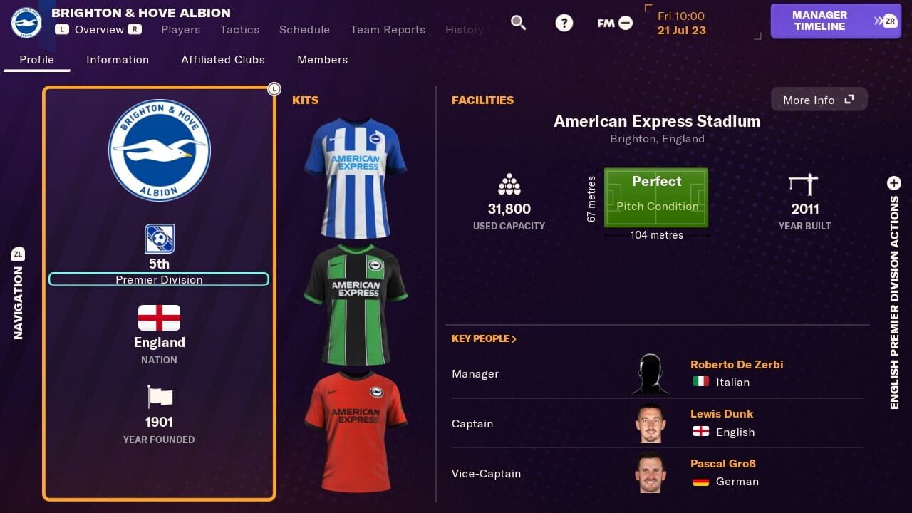 Screenshots von Football Manager 2024 Touch