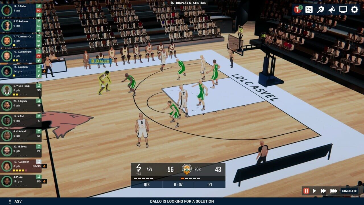 Screenshots von Pro Basketball Manager 2024