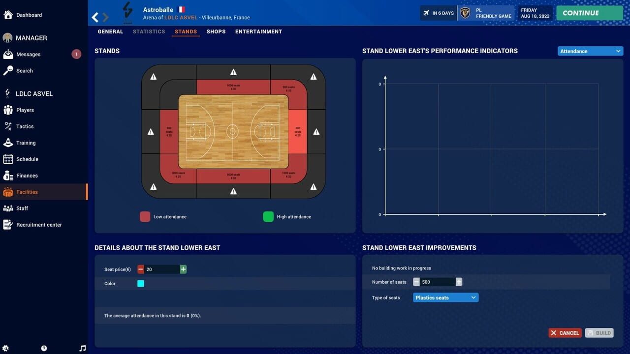 Screenshots von Pro Basketball Manager 2024